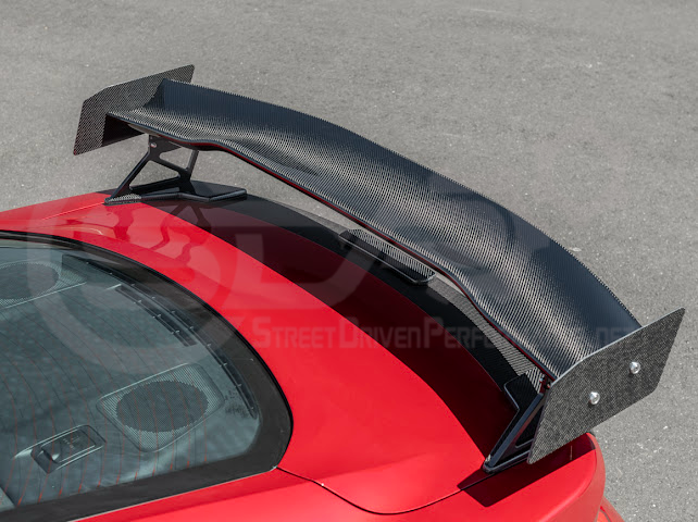 2024-UP FORD MUSTANG S650 COUPE | APR STYLE CARBON FIBER REAR HIGH WING SPOILER